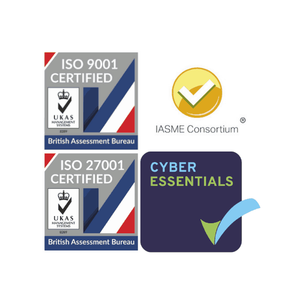 Cyber Essentials Iasme Or Iso27001 Blue Sky